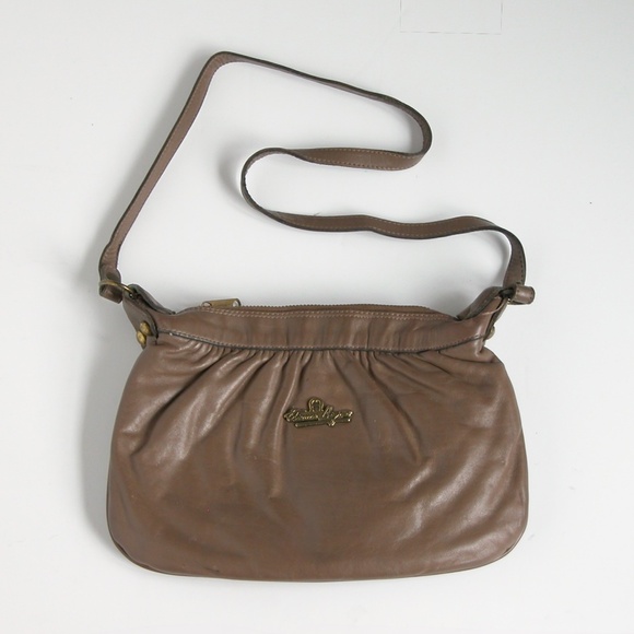 Etienne Aigner Handbags - Vtg Etienne Aigner Small Leather Shoulder Bag